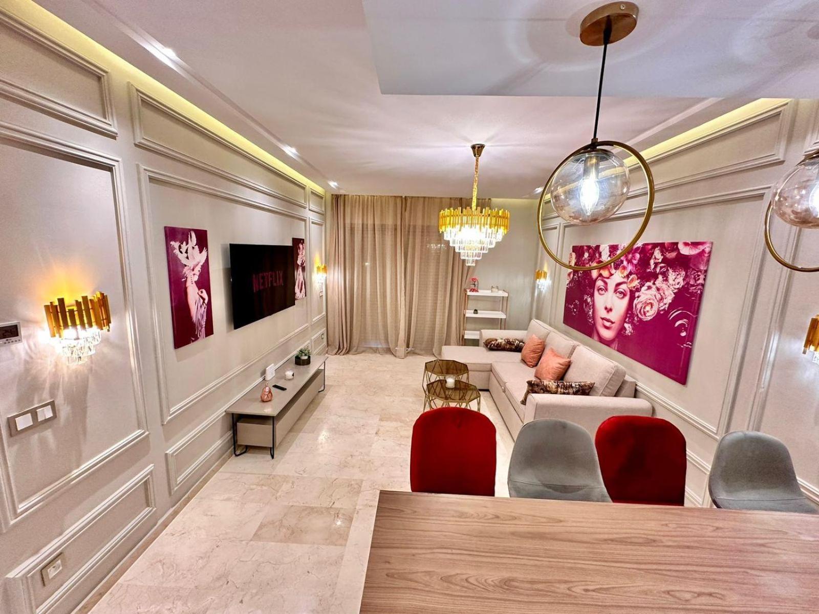 Appartement Luxueux Avec Piscine 10 Minutes Du Centre Ville Marrakesh Eksteriør billede