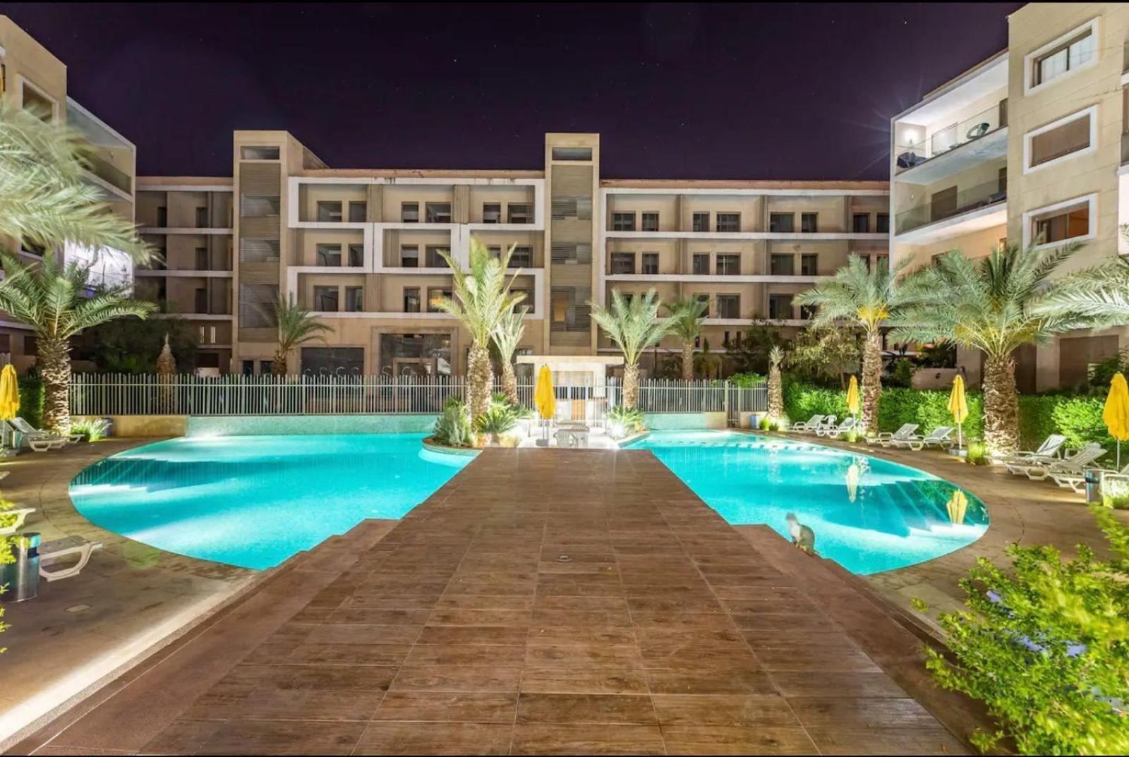 Appartement Luxueux Avec Piscine 10 Minutes Du Centre Ville Marrakesh Eksteriør billede
