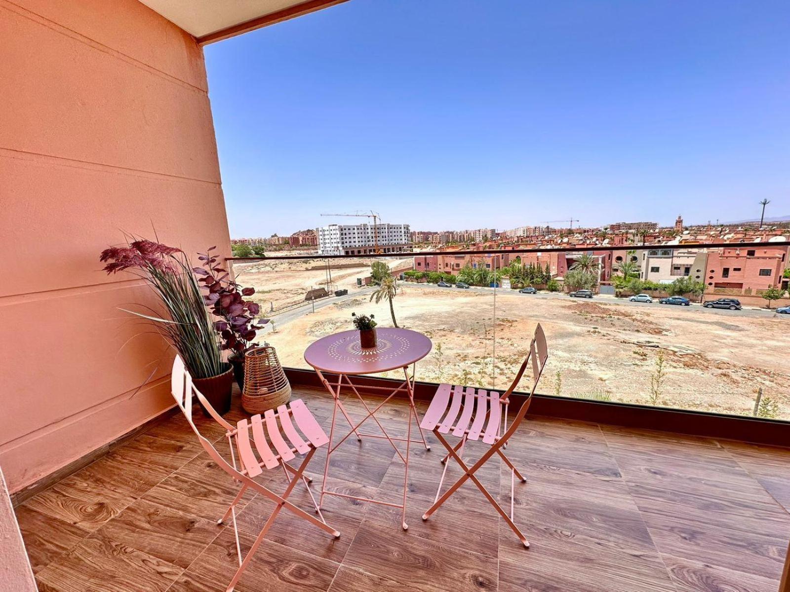 Appartement Luxueux Avec Piscine 10 Minutes Du Centre Ville Marrakesh Eksteriør billede
